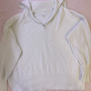 Aerie half zip sweater